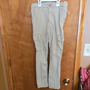 Wrangler Kids Casual Tan Cargo Pants